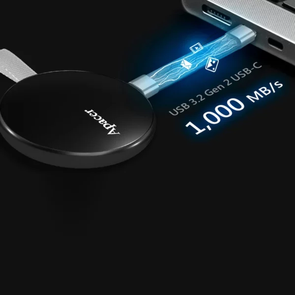 هارد اس اس دی اکسترنال اپیسر مدل AS725 ظرفیت 512 گیگابایت