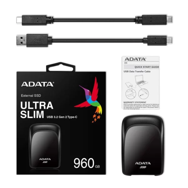 هارد اس اس دی اکسترنال ای دیتا مدل SC680 ظرفیت 240 گیگابایت