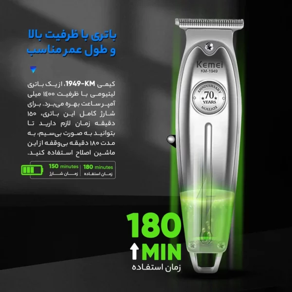 ماشین اصلاح صورت کیمی مدل KM-1949
