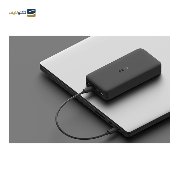 پاور بانک شیائومی 20000 میلی آمپرساعت مدل Redmi PB200LZM به همراه کابل تبدیل microUSB