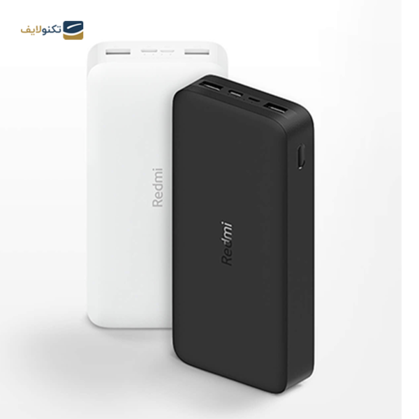 پاور بانک شیائومی 20000 میلی آمپرساعت مدل Redmi PB200LZM به همراه کابل تبدیل microUSB