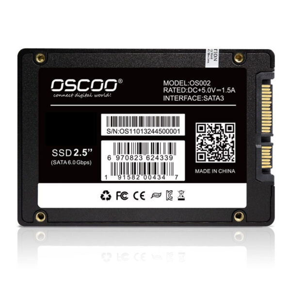 هارد اس اس دی اینترنال اوسکو مدل Black OSC SSD 002 ظرفیت 128 گیگابایت
