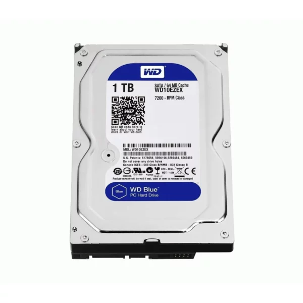 هارددیسک اینترنال وسترن دیجیتال مدل Blue WD10EZEX ظرفیت 1 ترابایت