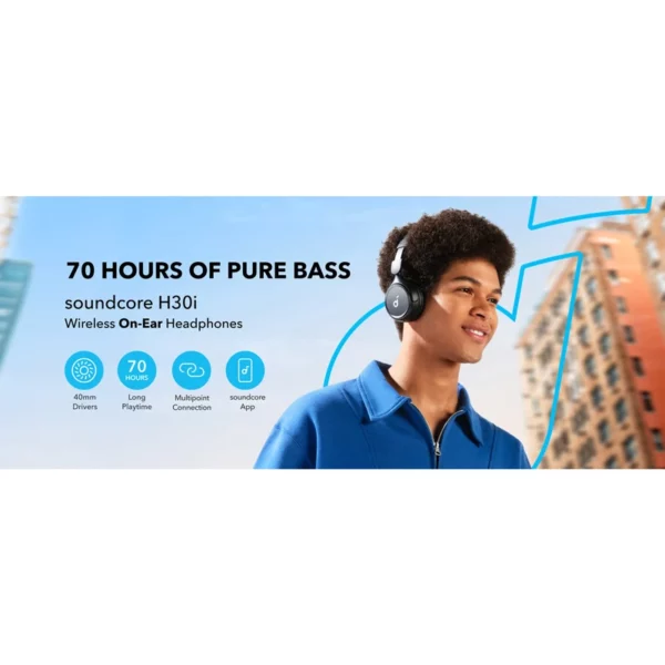 هدفون بی سیم انکر مدل Soundcore H30i