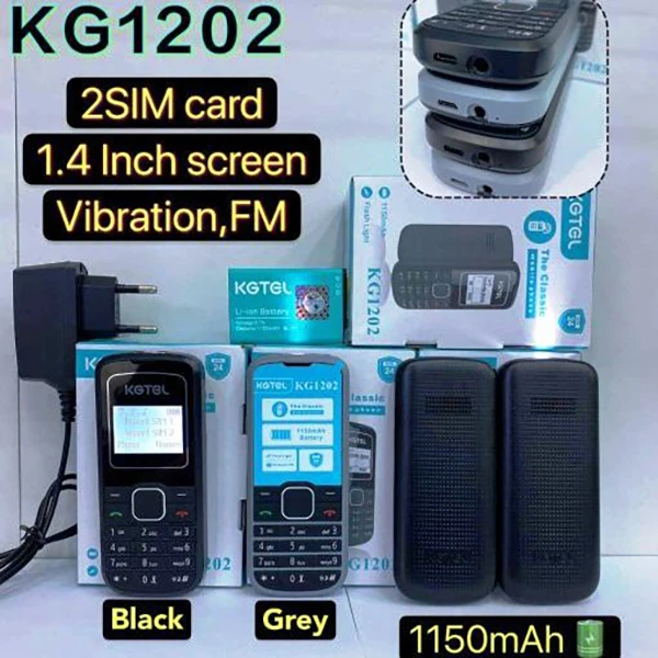گوشی موبایل کاجیتل مدل KG1202 دو سیم کارت ظرفیت 32 مگابایت و رم 32 مگابایت 5 گوشی موبایل کاجیتل مدل KG1202 دو سیم کارت ظرفیت 32 مگابایت و رم 32 مگابایت