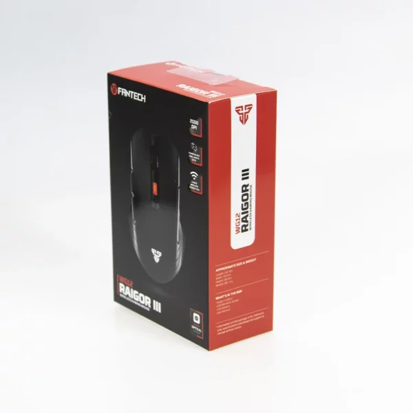 ماوس بی سیم گیمینگ فنتک مدل RAIGOR III WG12