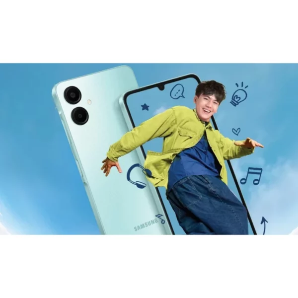 گوشی موبايل سامسونگ مدل Galaxy A06 4G ظرفیت 128 گیگابایت رم 4 گیگابایت