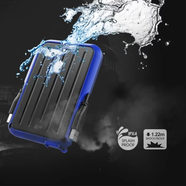 هارد اکسترنال سیلیکون پاور مدل Armor A66 ظرفیت 5 ترابایت