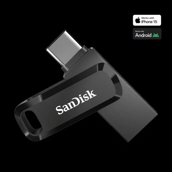 فلش مموری سن دیسک مدل Ultra Dual Drive GO USB Type-C ظرفیت 64 گیگابایت
