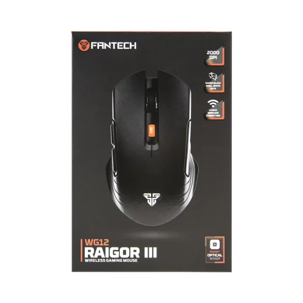 ماوس بی سیم گیمینگ فنتک مدل RAIGOR III WG12