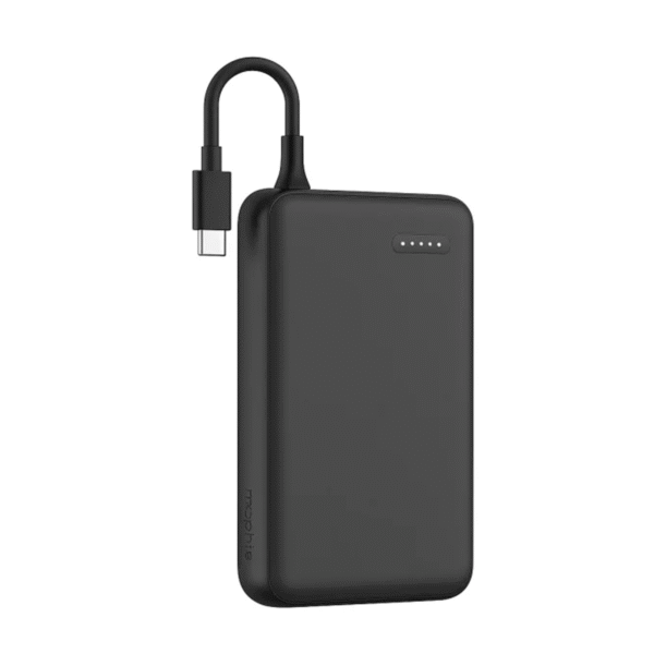 پاوربانک با سیم موفی مدل Powerstation plus 10K 401115676 ظرفیت 10000 میلی‌ آمپر ساعت