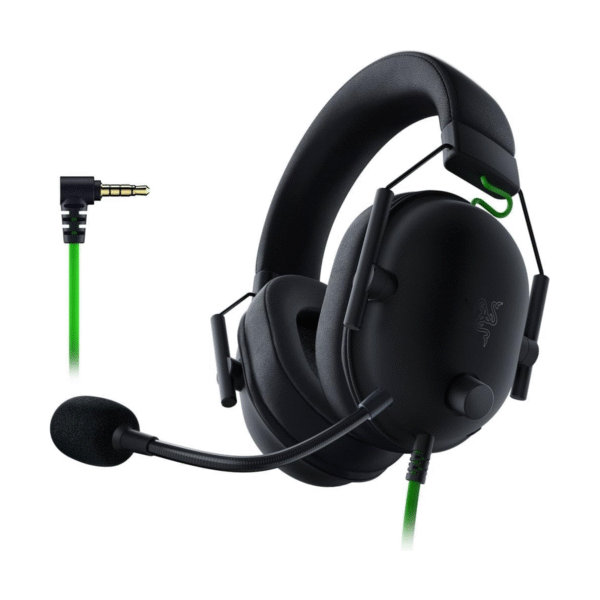 هدفون با سیم گیمینگ ریزر مدل BlackShark V2 X