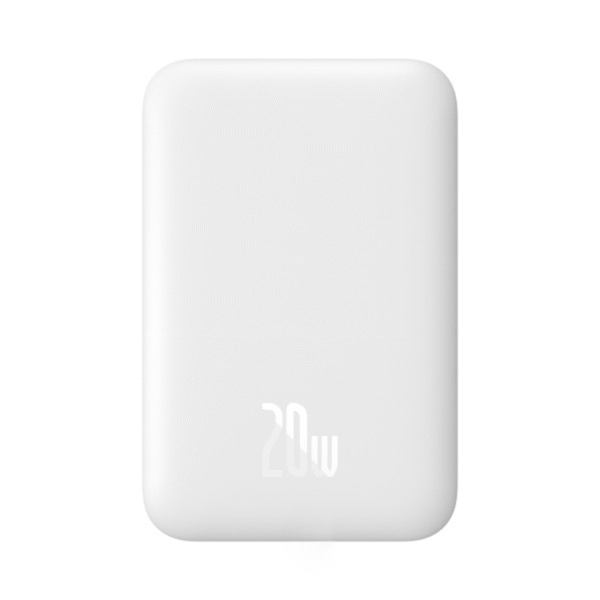 پاوربانک باسئوس مدل Magnetic Mini (Slim and Compact) ظرفیت 5000 میلی آمپر ساعت