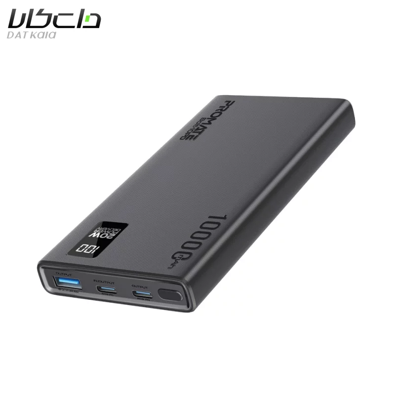 پاوربانک پرومیت مدل BOLT-10PD ظرفیت 10000 میلی آمپر ساعت 3 پاوربانک پرومیت مدل BOLT-10PD ظرفیت 10000 میلی آمپر ساعت