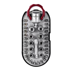 سری آچار و پیچ گوشتی تروتک مدل Bit and Socket بسته 40 عددی