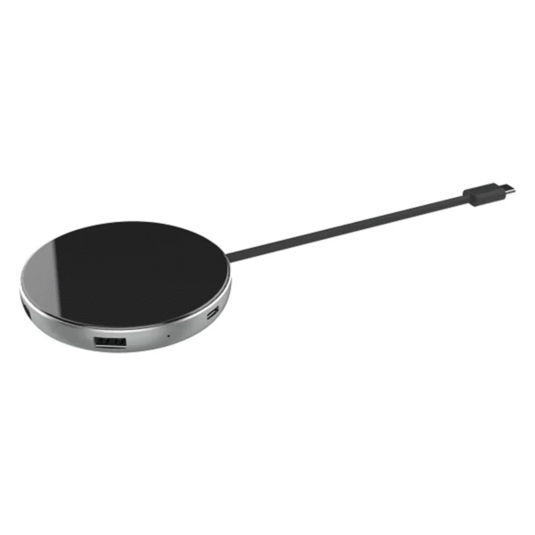 هاب تایپ سی جی سی پال 5 پورت مدل USB-C With Wireless Charger JCP6224