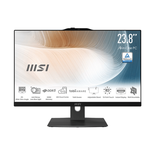 کامپیوتر All in One ام اس آی 23.8 اینچی مدل AM242P 1M Core 3 100U 8GB 1TB