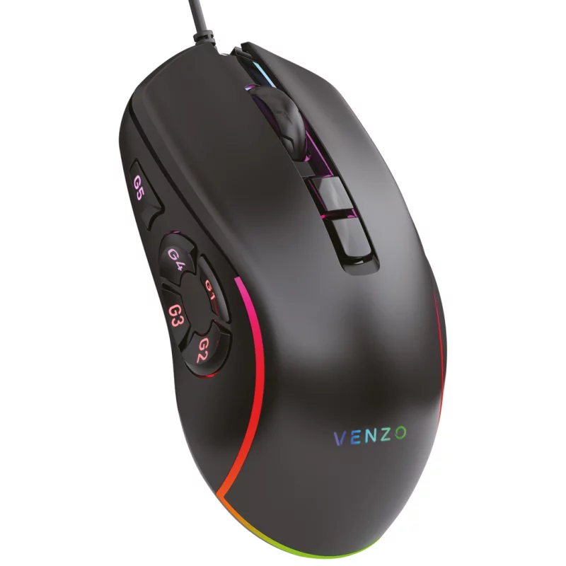 ماوس گیمینگ ونزو مدل V9 3 ماوس گیمینگ ونزو مدل V9