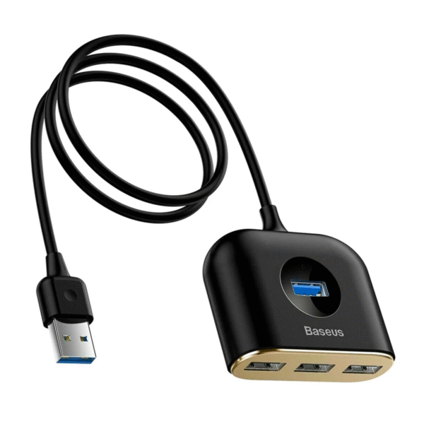 هاب 4 پورت USB 3 بیسوس مدل CAHUB-AY