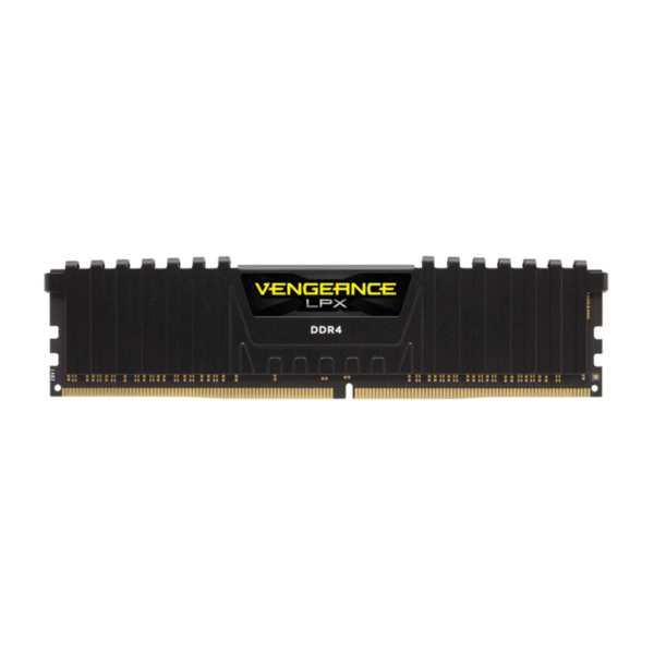 رم کامپیوتر DDR4 تک کاناله 3200 مگاهرتز CL16 کورسیر مدل VENGEANCE LPX ظرفیت 16 گیگابایت