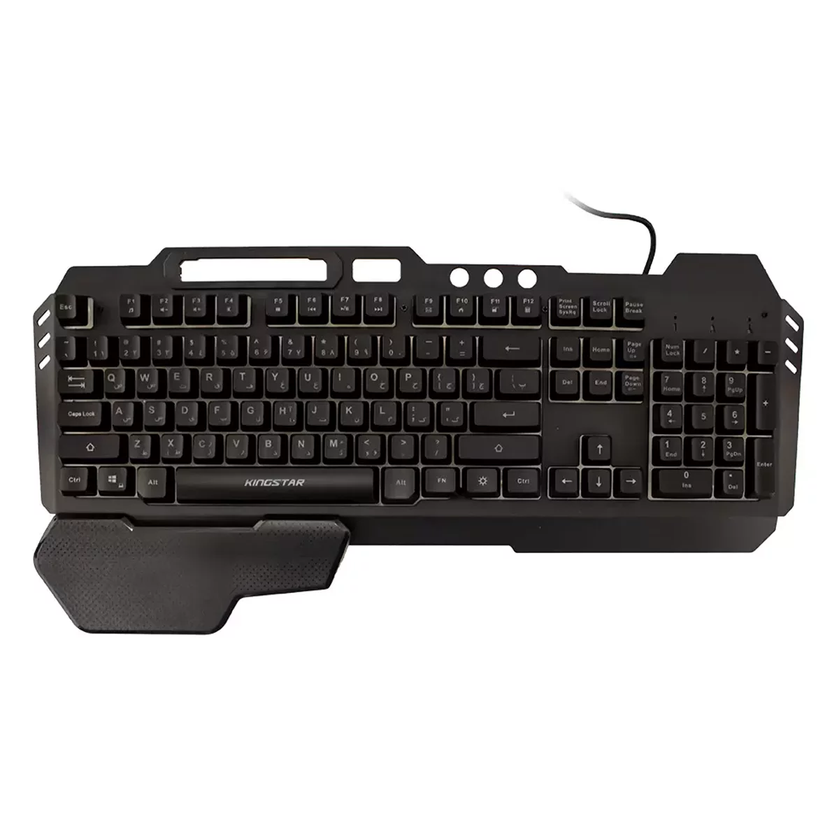 کیبورد کینگ استار مدل KB155G مخصوص بازی 3 کیبورد کینگ استار مدل KB155G مخصوص بازی