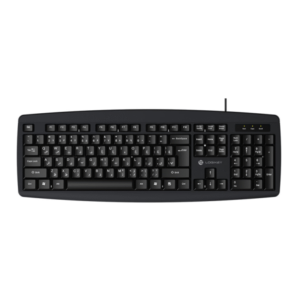 کیبورد با سیم لاجی کی مدل K113B