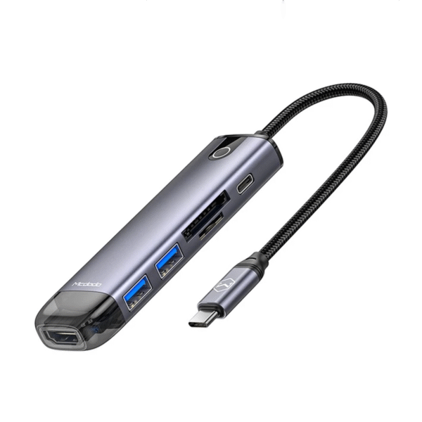 هاب USB-C مک دودو 6 پورت مدل HU-7740