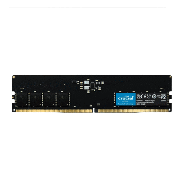 رم کامپیوتر DDR5 تک کاناله 5600 مگاهرتز CL46 کروشیال ظرفیت 32 گیگابایت