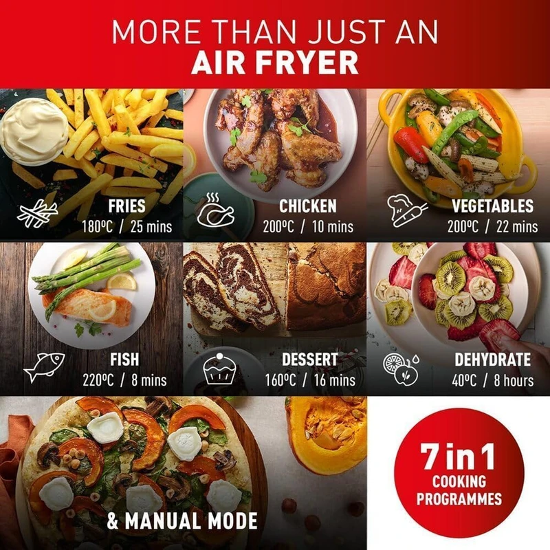 سرخ کن بدون روغن تفال مدل EY901N40 4 سرخ کن بدون روغن تفال مدل EY901N40