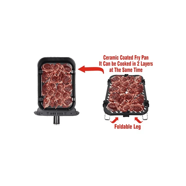 سرخ کن بدون روغن گوسونیک مدل Gosonic GAF-859 5 سرخ کن بدون روغن گوسونیک مدل Gosonic GAF-859