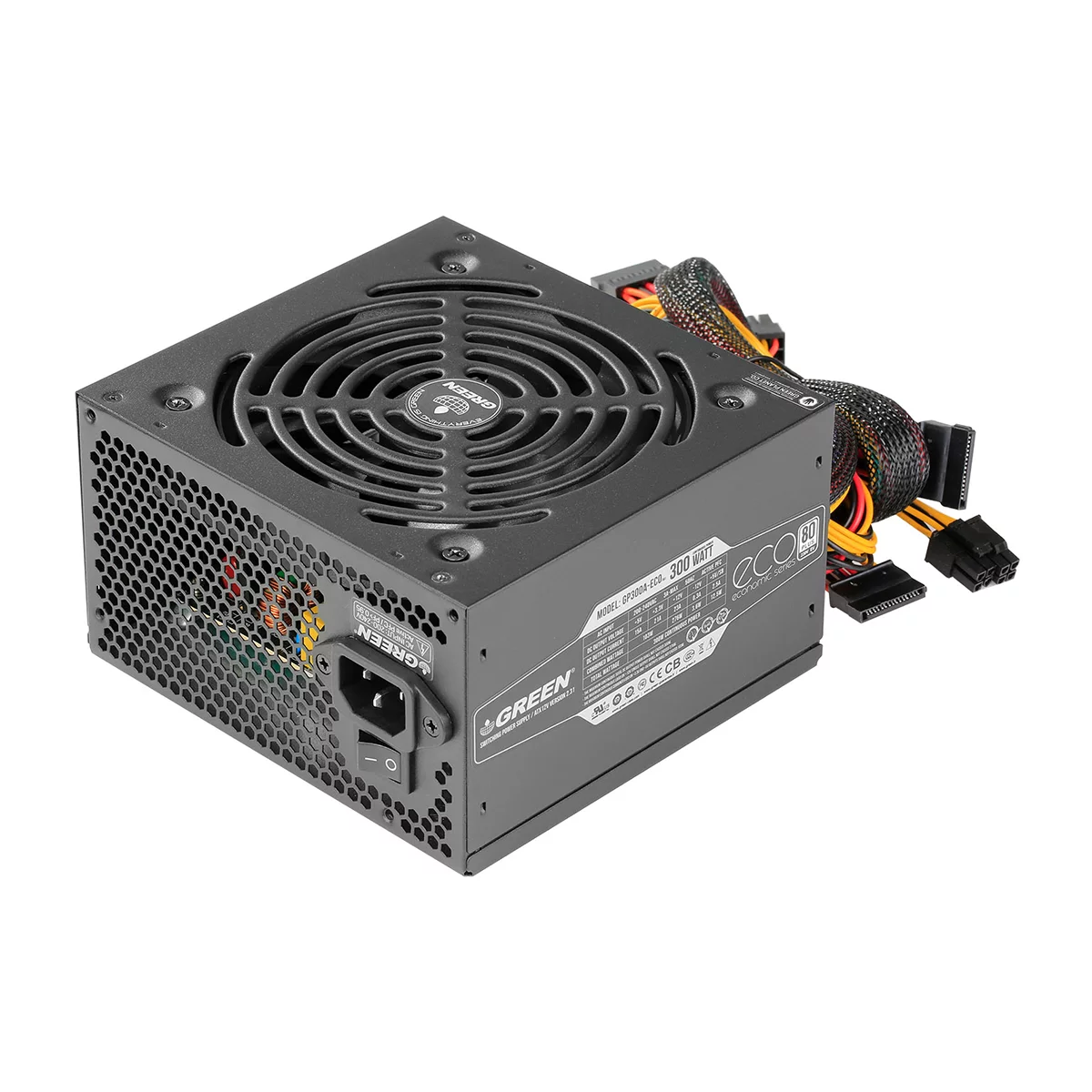 پاور کامپیوتر گرین مدل GP300A-ECO Rev3.1 3 پاور کامپیوتر گرین مدل GP300A-ECO Rev3.1