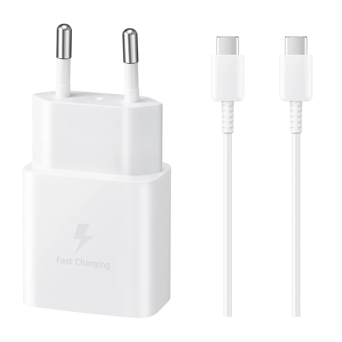 شارژر دیواری سامسونگ 25 وات مدل EP-TA800 دو پین به همراه کابل دو سر تایپ سی 3 شارژر دیواری سامسونگ 25 وات مدل EP-TA800 دو پین به همراه کابل دو سر تایپ سی