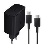 شارژر دیواری سامسونگ 5 ولت 3 آمپر بدون تبدیل مدل TA-845 توان 45 وات به همراه کابل تایپ سی 12 color image TLP 6985 1a1a1a e7f20417 8bb9 4be3 8867 87d1034353b4