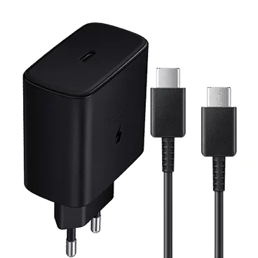 شارژر دیواری سامسونگ 5 ولت 3 آمپر بدون تبدیل مدل TA-845 توان 45 وات به همراه کابل تایپ سی 3 شارژر دیواری سامسونگ 5 ولت 3 آمپر بدون تبدیل مدل TA-845 توان 45 وات به همراه کابل تایپ سی