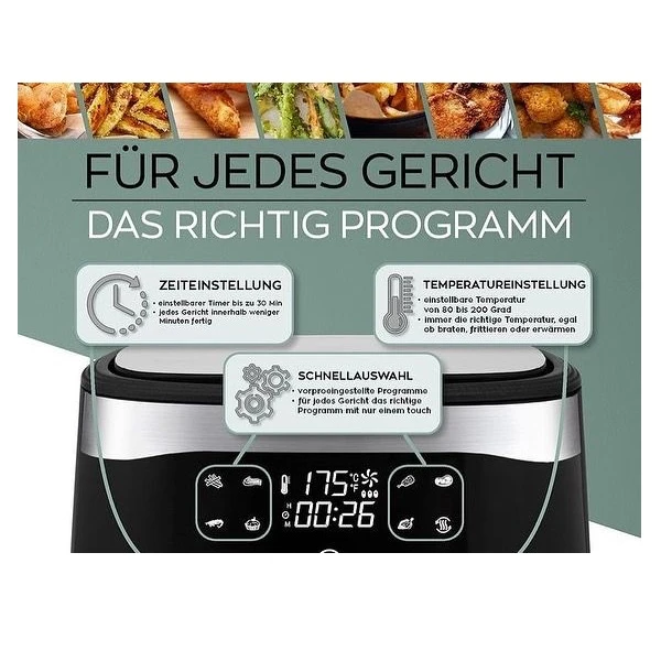 سرخ کن بدون روغن هنریچ مدل HFR-8205 8 سرخ کن بدون روغن هنریچ مدل HFR-8205