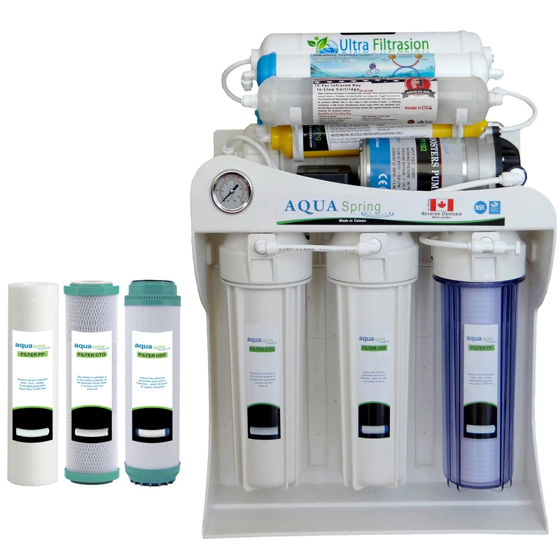 دستگاه تصفیه کننده آب آکوآ اسپرینگ مدل RO-SF5800 4 دستگاه تصفیه کننده آب آکوآ اسپرینگ مدل RO-SF5800
