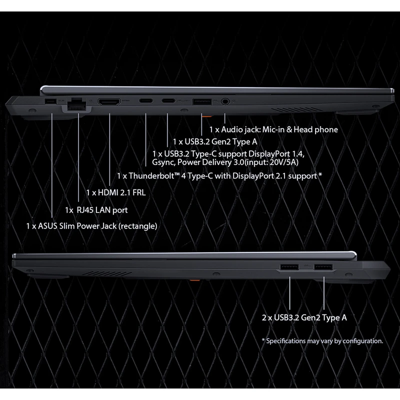لپ تاپ ایسوس 16 اینچی مدل TUF Gaming F16 FX608JHR i7 14650HX 16GB 4TB RTX 5050 8 لپ تاپ ایسوس 16 اینچی مدل TUF Gaming F16 FX608JHR i7 14650HX 16GB 4TB RTX 5050