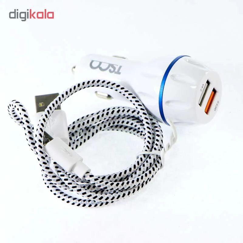 شارژر فندکی تسکو مدل TCG 28 4 شارژر فندکی تسکو مدل TCG 28