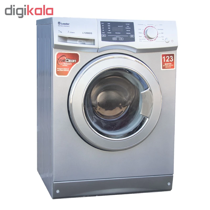 ماشین لباسشویی لیدر مدل L1200 گنجایش 7 کیلوگرم 4 ماشین لباسشویی لیدر مدل L1200 گنجایش 7 کیلوگرم