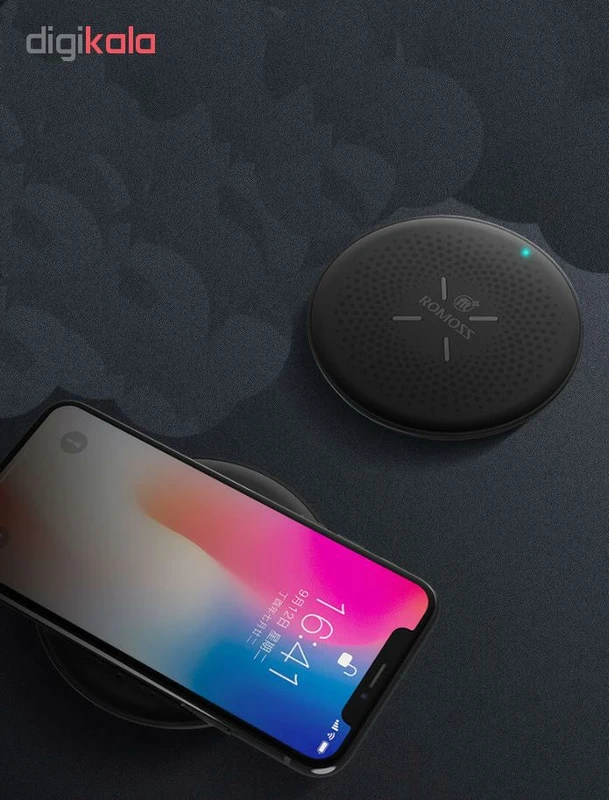 شارژر بی سیم روموس مدل wf02 4 شارژر بی سیم روموس مدل wf02