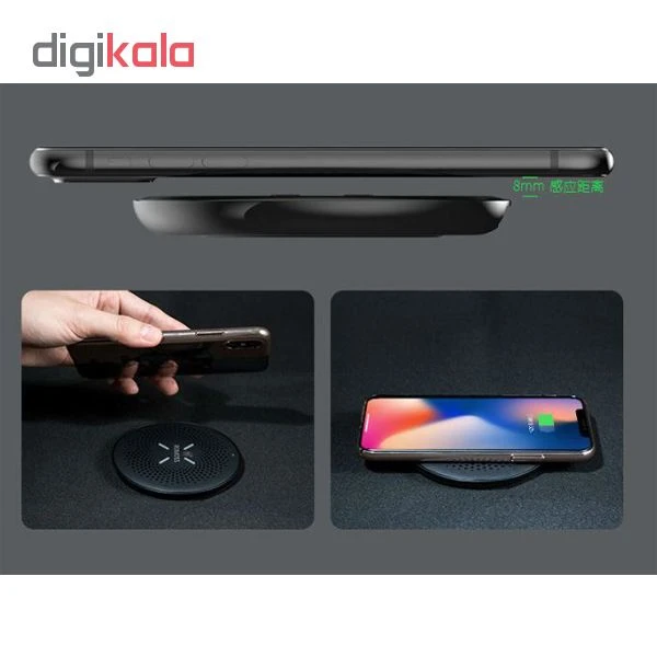 شارژر بی سیم روموس مدل wf02 6 شارژر بی سیم روموس مدل wf02