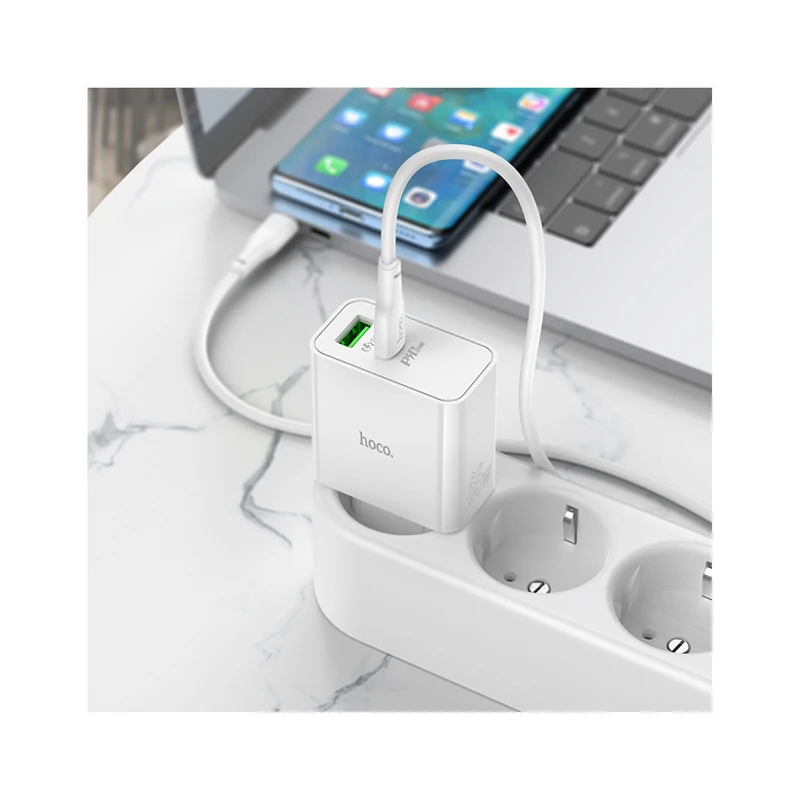 شارژر دیواری هوکو 65 وات مدل C113A 4 شارژر دیواری هوکو 65 وات مدل C113A