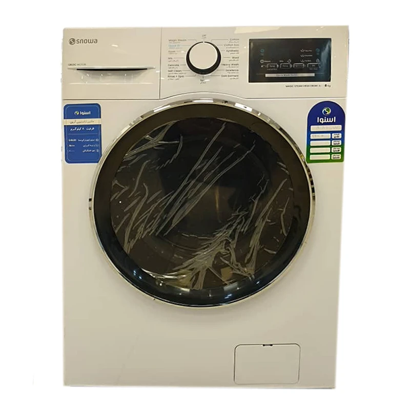 ماشین لباسشویی اسنوا 8 کیلویی مدل SWM-A81W 6 ماشین لباسشویی اسنوا 8 کیلویی مدل SWM-A81W