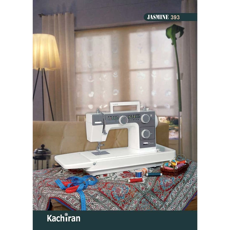 چرخ خیاطی کاچیران مدل یاسمین 393 5 چرخ خیاطی کاچیران مدل یاسمین 393
