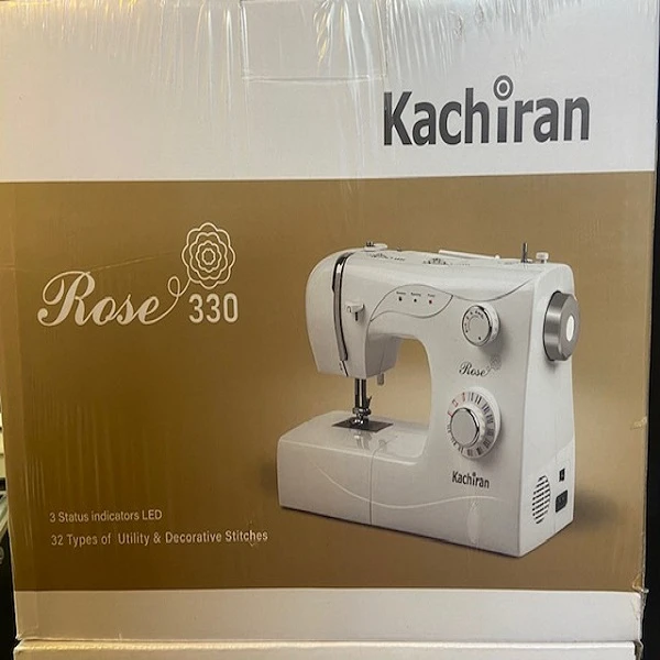 چرخ خیاطی کاچیران مدل رز 330 طلایی 4 چرخ خیاطی کاچیران مدل رز 330 طلایی