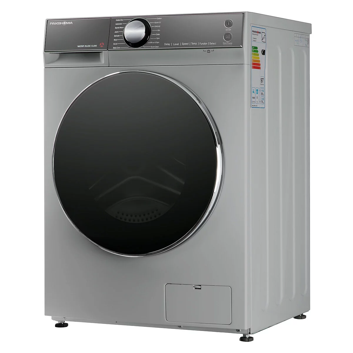 ماشین لباسشویی پاکشوما 9 کیلویی مدل BWF 40108 5 ماشین لباسشویی پاکشوما 9 کیلویی مدل BWF 40108