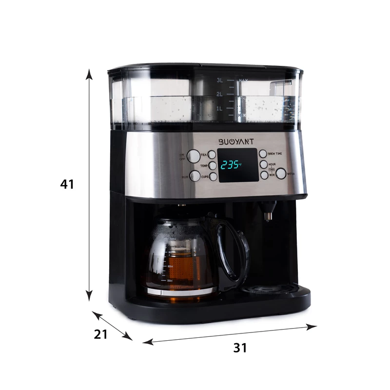 چای ساز بویانت مدل Stylish کهربایی 4 چای ساز بویانت مدل Stylish کهربایی