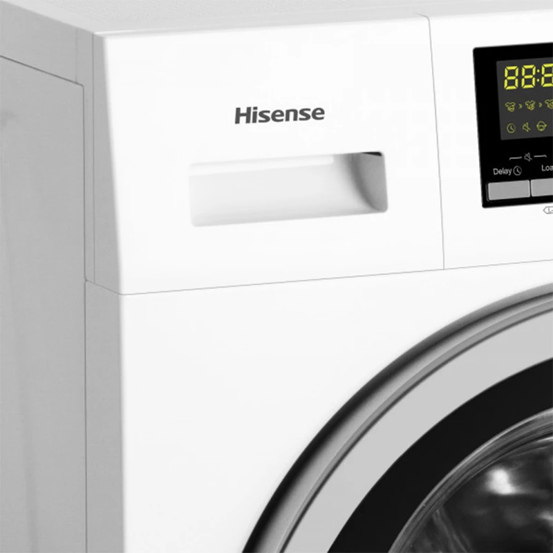 ماشین لباسشویی هایسنس 8 کیلویی مدل WFH8012D 4 ماشین لباسشویی هایسنس 8 کیلویی مدل WFH8012D