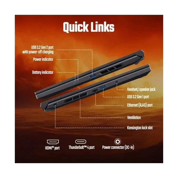 لپ تاپ ایسر 16 اینچی مدل Nitro V16 ANV16 i7 14650HX 16GB 1TB RTX 4060 7 لپ تاپ ایسر 16 اینچی مدل Nitro V16 ANV16 i7 14650HX 16GB 1TB RTX 4060