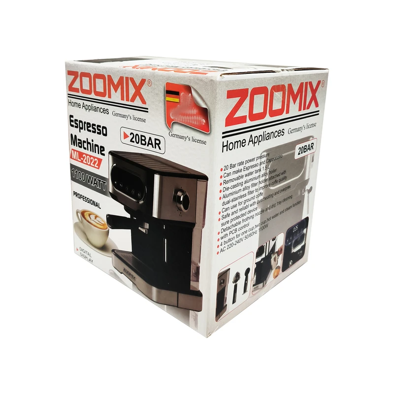اسپرسو ساز زومیکس مدل ML-2022 5 اسپرسو ساز زومیکس مدل ML-2022